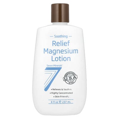 Seven Minerals Успокаивающая магниевая лосьон, 8 fl oz (237 ml)