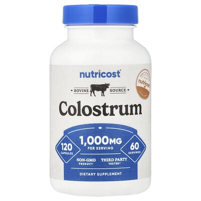 Colostrum, 120 Capsules (500 mg per Capsule)