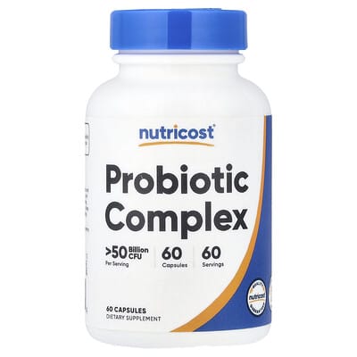 Probiotic Complex, >50 Billion CFU, 60 Capsules