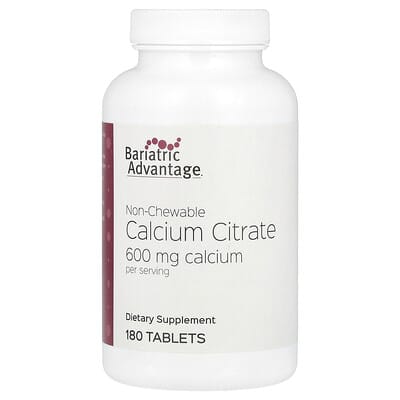 Кальция цитрат Bariatric Advantage, 180 Tablets