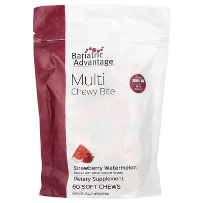 Multi Chewy Bite, Strawberry Watermelon, 60 Soft Chews