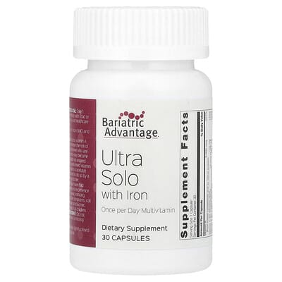 Ultra Solo с желе Bariatric Advantage, 30 капсул