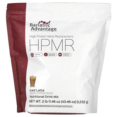 HPMR, High Protein Meal Replacement, Iced Latte, 2 lb 11.46 oz (1,232 g)