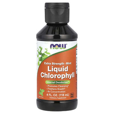 Liquid Chlorophyll, Mint, 4 fl oz (118 ml)