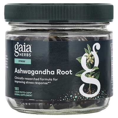 Ashwagandha Root, 180 Liquid Phyto-Caps