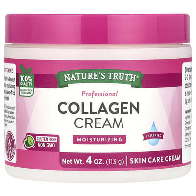 Профессиональный крем с коллагеном Nature's Truth, без запаха, 113 g