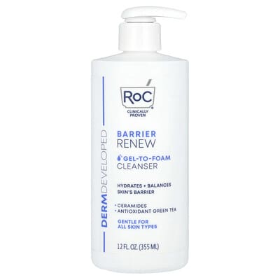 RoC очищающее средство Barrier Renew, гель-пенка, 12 fl oz (355 ml)