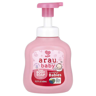 Foam Body Soap, Lavender, 15.21 fl oz (450 ml)