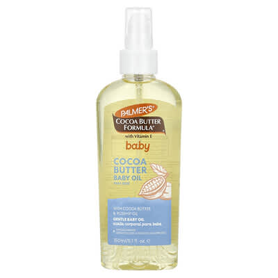 Baby, Cocoa Butter Formula® with Vitamin E, Cocoa Butter Baby Oil, 5.1 fl oz (150 ml)