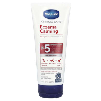 Clinical Care™, Крем для успокоения экземы, Без отдушек, 6.8 fl oz (200 ml)