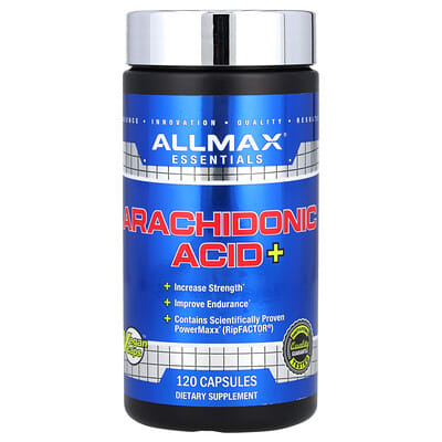 ALLMAX Essentials, Arachidonic Acid+, 120 капсул
