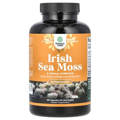 Irish Sea Moss, 180 капсул