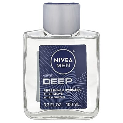 Мужское средство после бритья Nivea, освежающее и увлажняющее, ваниль и бурбон, 3.3 fl oz (100 ml)