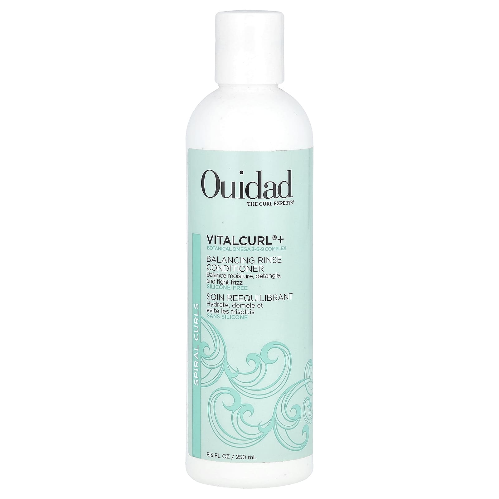 VitalCurl®+, Balancing Rinse Conditioner, Spiral Curls, 8.5 fl oz (250 ml)