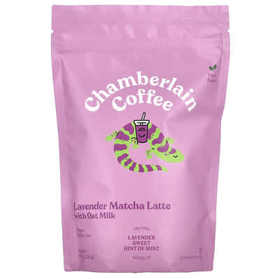 Lavender Matcha Latte with Oat Milk, 10 oz (283 g)
