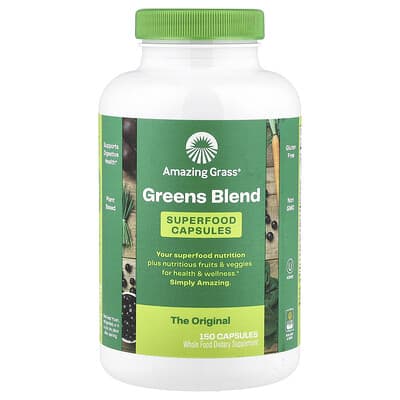 Super Greens, 150 Capsules