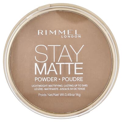 Stay Matte, Lightweight-Mattifying Powder, 016 Deep Beige, 0.49 oz (14 g)