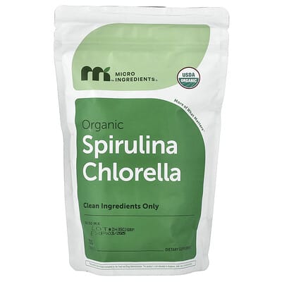 Organic Spirulina Chlorella, 720 таблеток