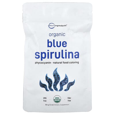 Organic Blue Spirulina, 2 oz (60 g)