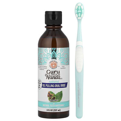 Natural Oil Pulling Oral Rinse, Farmed Mint™, 8 fl oz (237 ml)