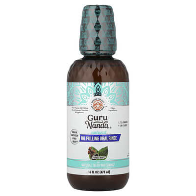 Натуральное средство для полоскания рта с маслом, Farmed Mint™, 16 fl oz (473 ml)