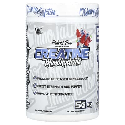Креатин VMI Sports Monohydrate, Patriot Pop, 12.5 oz (354 g)