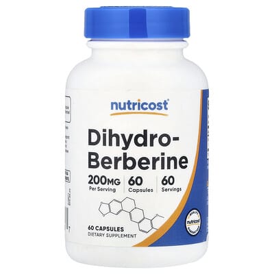 Dihydroberberine, 200 mg, 60 капсул