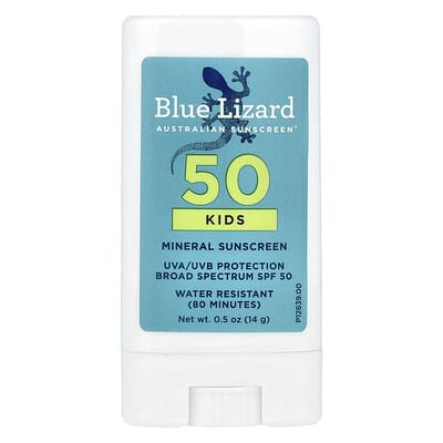 Детский минеральный солнцезащитный стик, SPF 50, 0.5 oz (14 g)