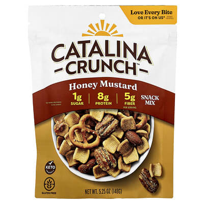 Protein Snack Mix, Honey Mustard, 5.25 oz (148 g)
