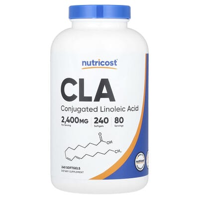 CLA, 240 мягких гелей (800 mg per Softgel)