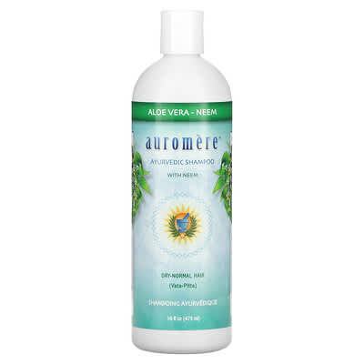 Ayurvedic Shampoo with Neem, Aloe Vera, Dry-Normal Hair, 16 fl oz (473 ml)