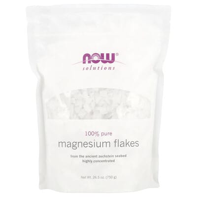 Solutions, Magnesium Flakes, 26.5 oz (750 g)