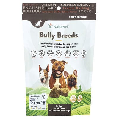 Лакомство для собак Bully Breeds Hickory Smoked Bacon, 50 мягких кусочков, 8.8 oz (250 g)