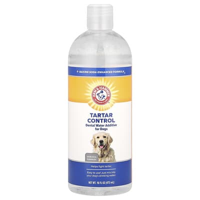Средство для контроля зубного камня для собак, без вкуса, 16 fl oz (473 ml)
