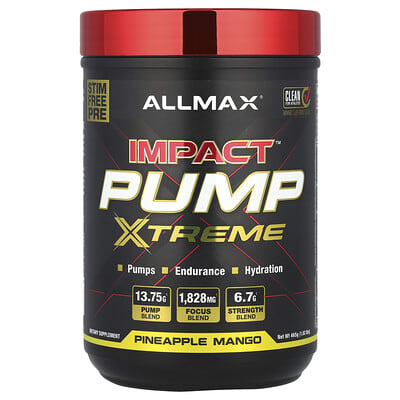 IMPACT™ PUMP XTREME, ананас-манго, 1.02 lbs (465 g)