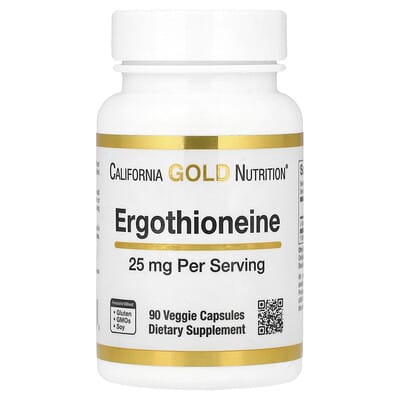 Эрготионеин, 25 mg, 90 вегетарианских капсул