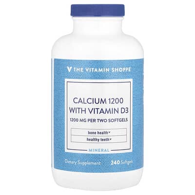 Calcium1200 With Vitamin D3, 240 Softgels