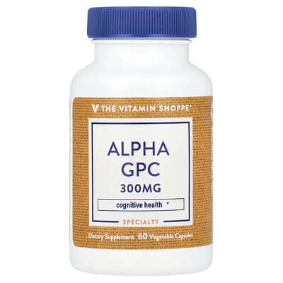 Alpha GPC, 300 mg, 60 Vegetable Capsules