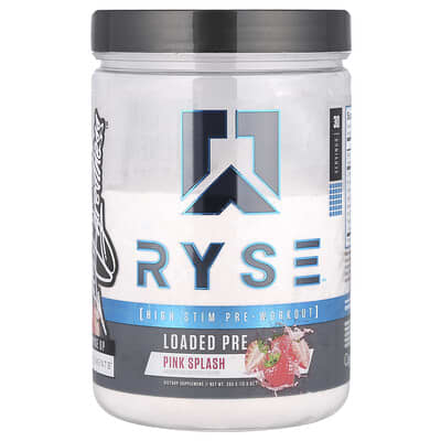 RYSE Предтренировочный комплекс Loaded Pre, Pink Splash, 13.9 oz (393 g)