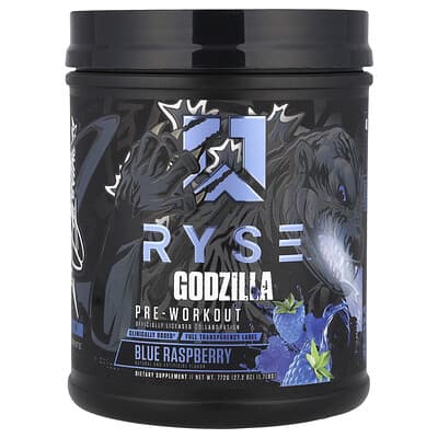 Godzilla, предтренировочный комплекс, голубая малина, 1.7 lbs (772 g)