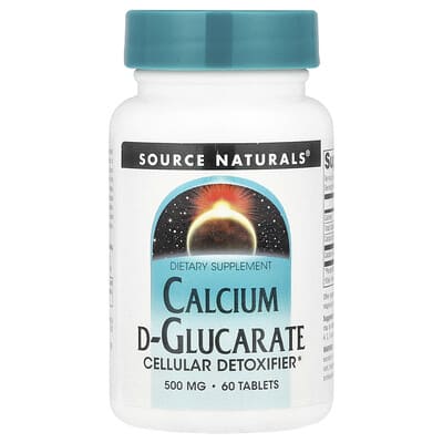 Calcium D-Glucarate, 500 mg, 60 таблеток
