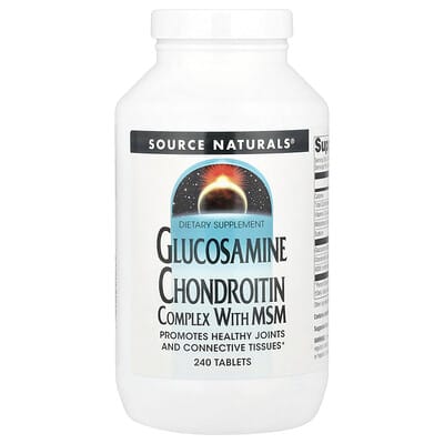 Glucosamine Chondroitin Complex With MSM, 240 Tablets