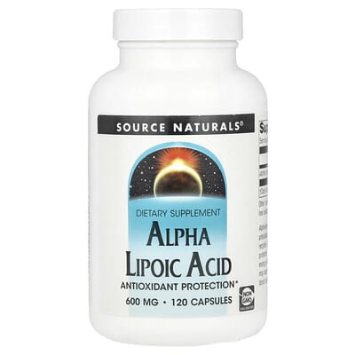 Alpha Lipoic Acid , 600 mg , 120 Capsules