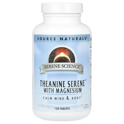 Serene Science®, Theanine Serene® With Magnesium, 120 Tablets
