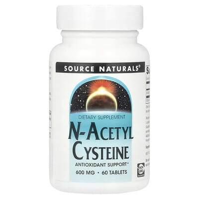 N-Acetyl Cysteine, 600 mg, 60 Tablets