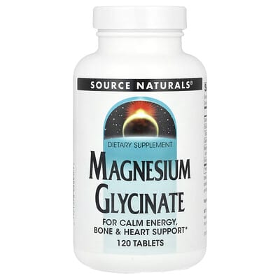 Magnesium Glycinate, 120 Tablets