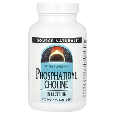 Phosphatidyl Choline in Lecithin , 420 mg , 90 Softgels