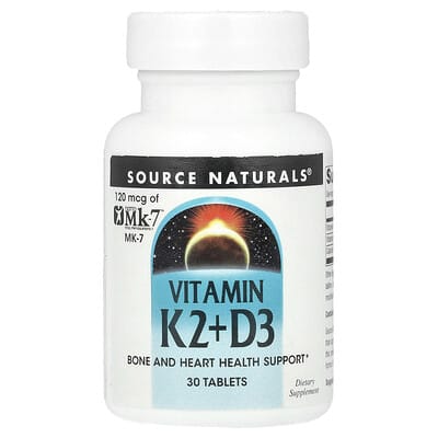 Vitamin K2+D3 , 30 Tablets