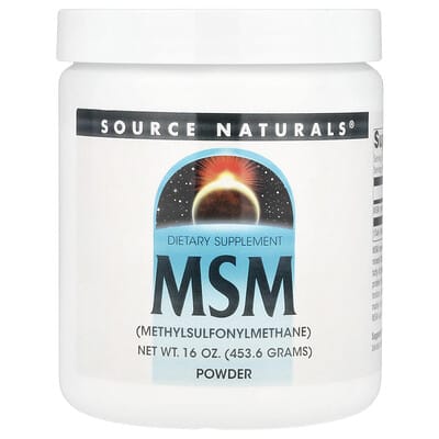 MSM порошок, 16 oz (453.6 g)