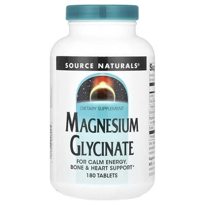 Magnesium Glycinate , 180 Tablets
